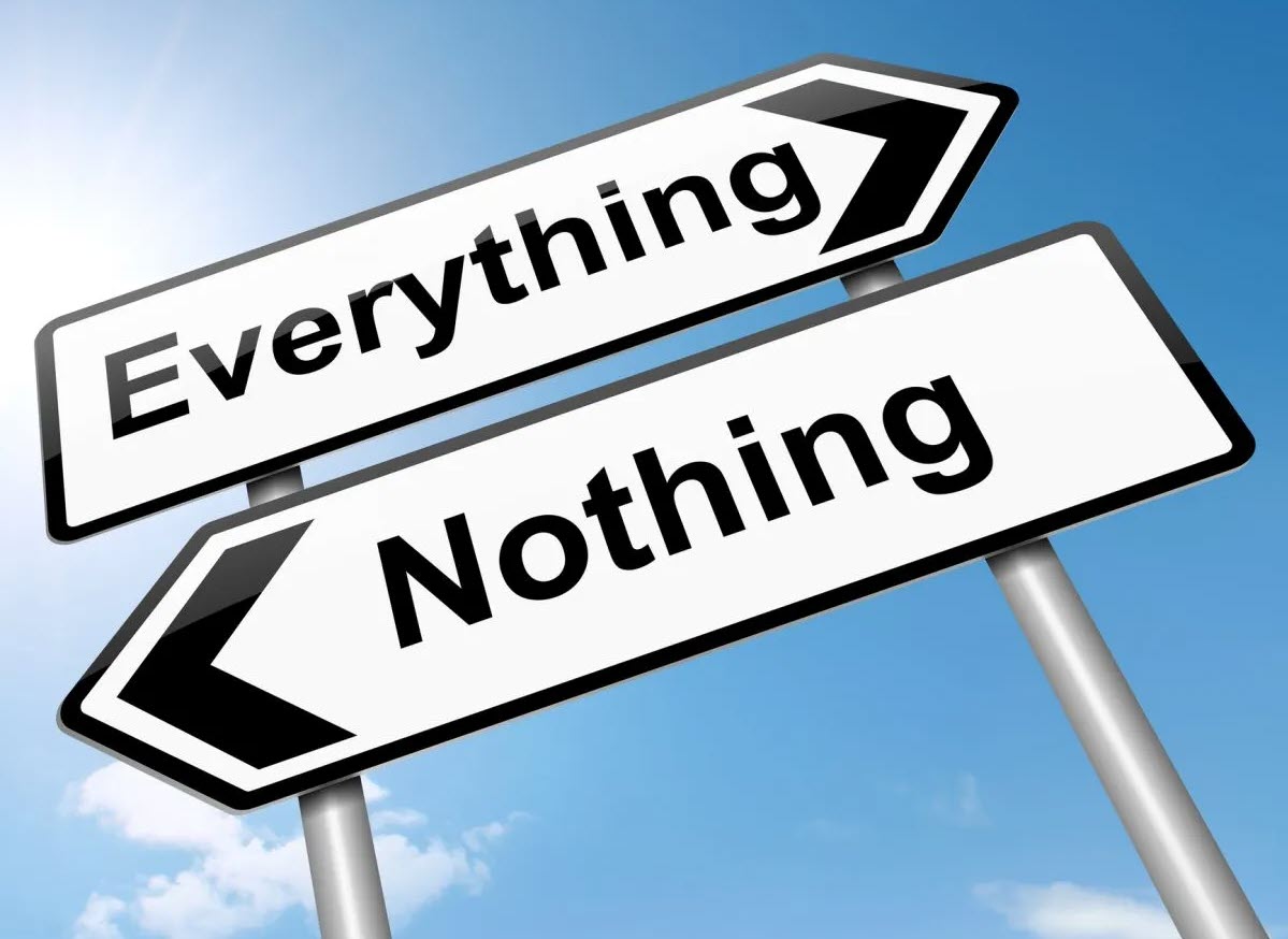 Everything or Nothing signs