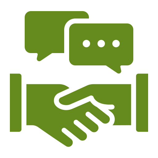 Handshake Icon for Consulting Services