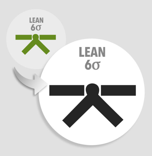 Upgrade from Lean Six Sigma Green Belt to Lean Six Sigma Black Belt