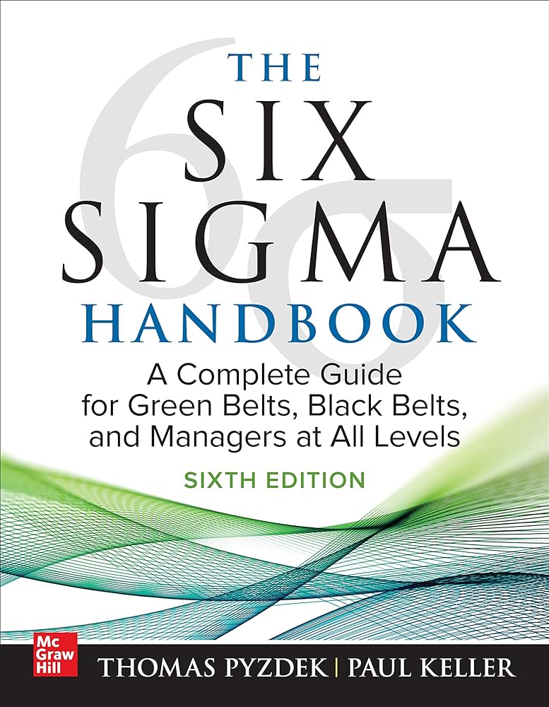 Cover of the Six Sigma Handbook sixth edition